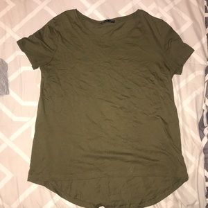 Army green t-shirt